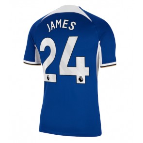 Chelsea Reece James #24 Domaci Dres 2023-24 Kratak Rukavima
